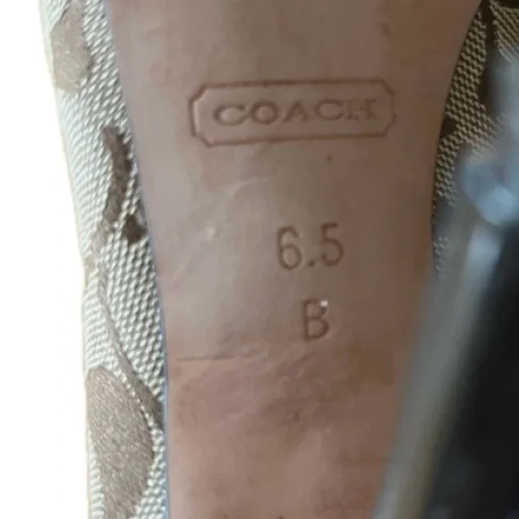 COACH CAYA Signature C, Women’s High Heels, Size 6.5 B - Picture 9 of 14